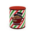 Christmas Gingerbread Mug – Holiday Candy Cane Accent Coffee Cup (11/15oz)