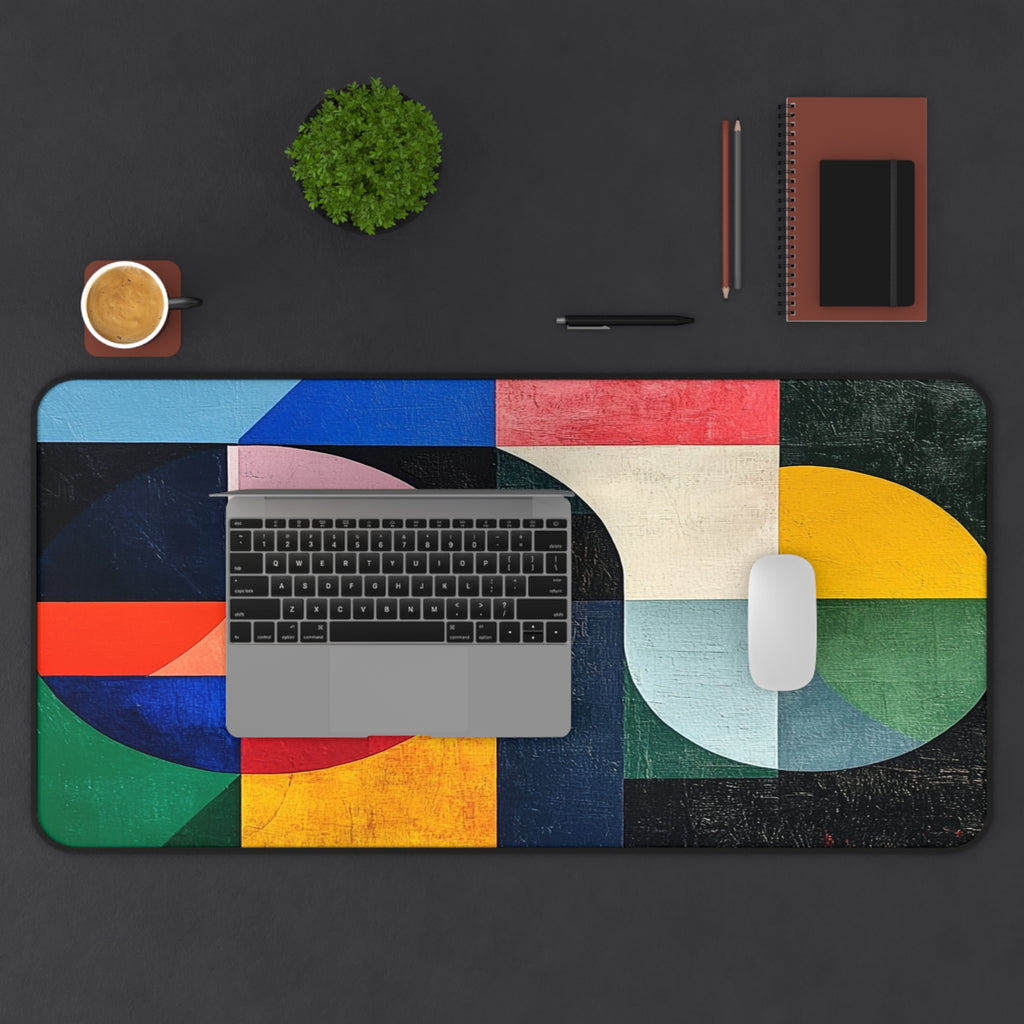 A Geometry Colorful Desk Mat