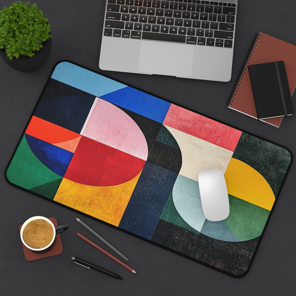 A Geometry Colorful Desk Mat