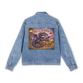 Denim Jacket — 'Professional Mischief Maker' Dragon Patch Back Graphic
