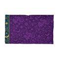 Mystic Moon Microfiber Pillowcase — Purple Celestial Dragon & Stars Design