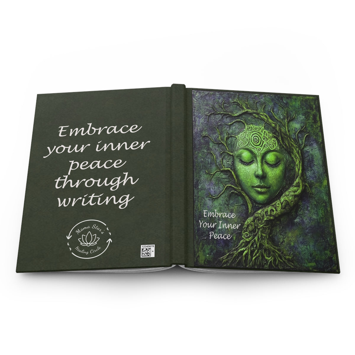 Tree Spirit Face Embrace Your Inner Peace Journal