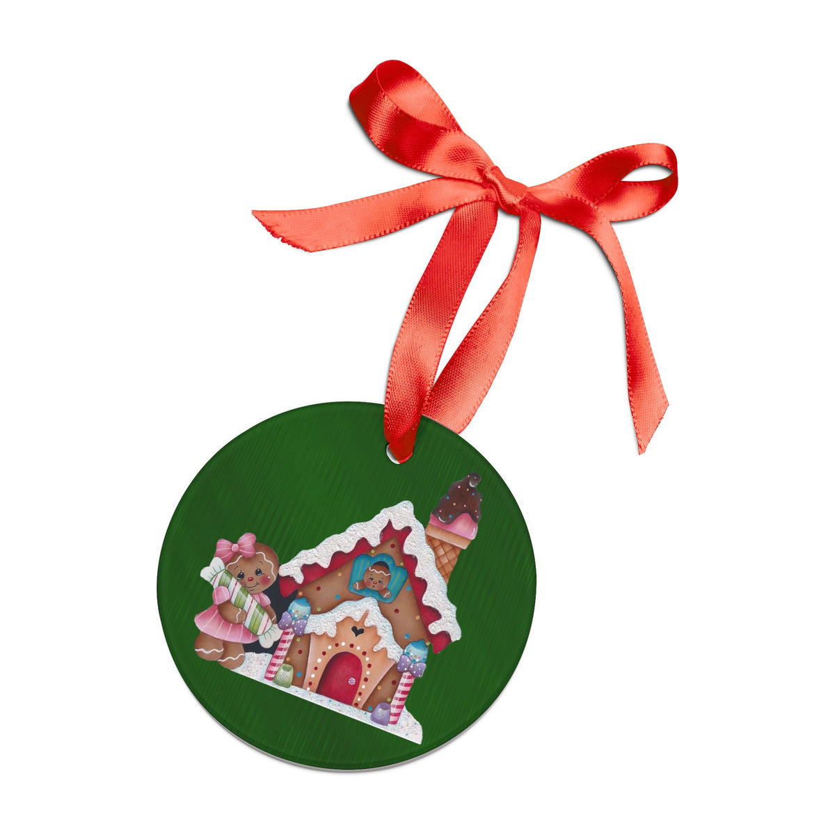 Acrylic Ornament - Gingerbread Workshop