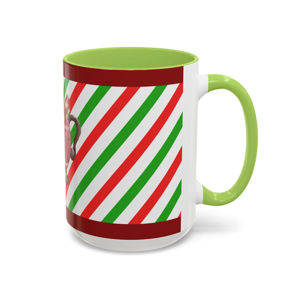 Christmas Gingerbread Mug — Cute Holiday Coffee Cup (11/15oz)