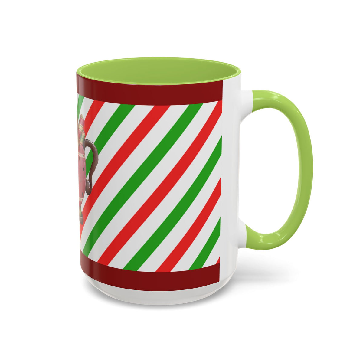Christmas Gingerbread Mug — Cute Holiday Coffee Cup (11/15oz)