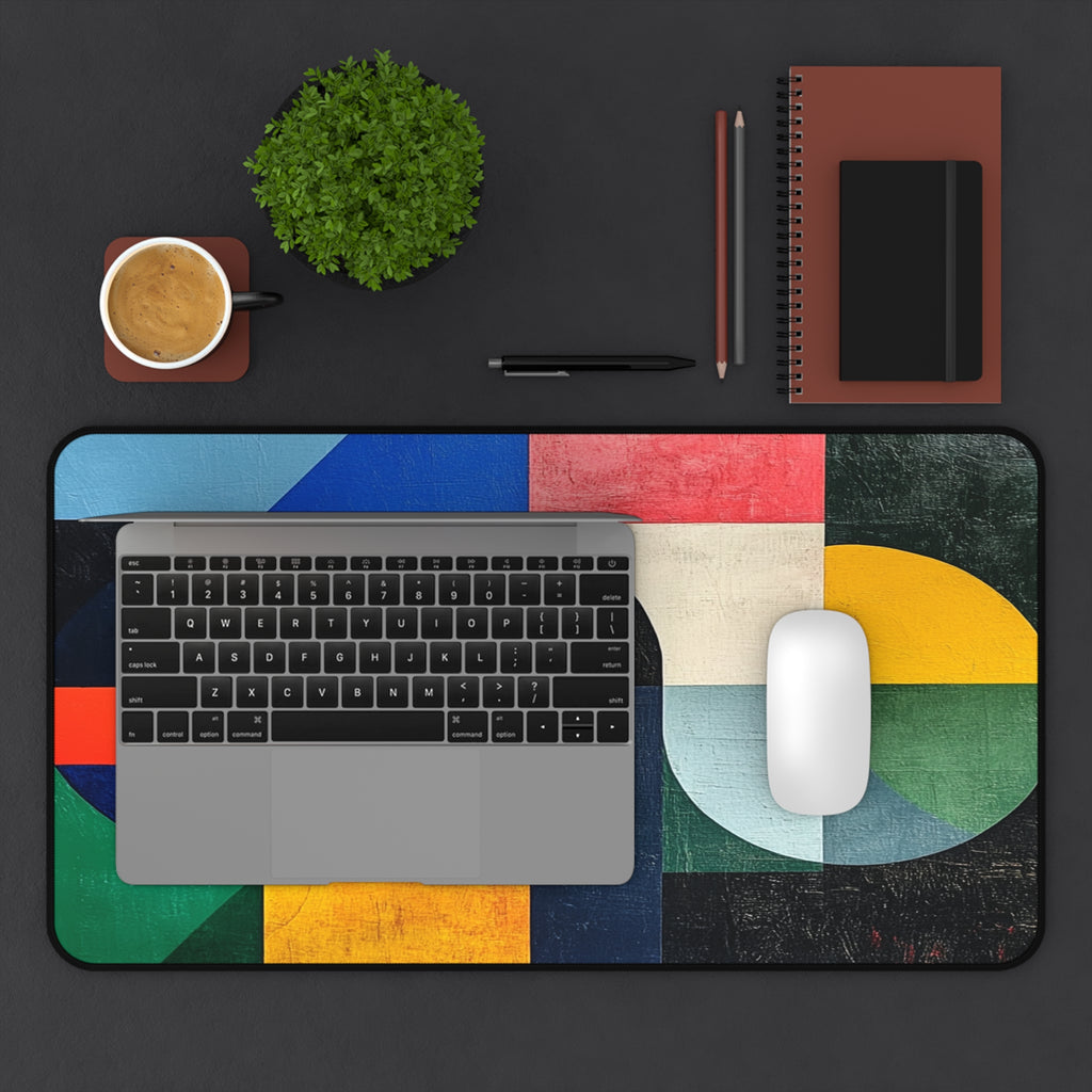 A Geometry Colorful Desk Mat