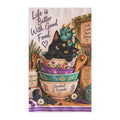 Tea Towel — "Life is Better With Good Food" with Stardust & Dragon Kitchen Towel