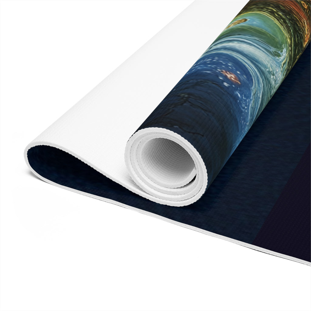 Yoga Mat — Mystic Tree of Life Chakra Design Foam Yoga Mat