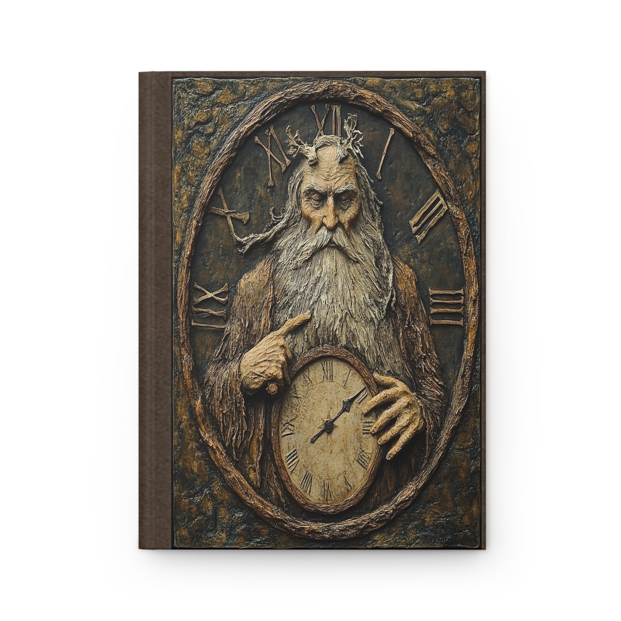 Mythic Timekeeper Journal — Hardcover Lined Notebook