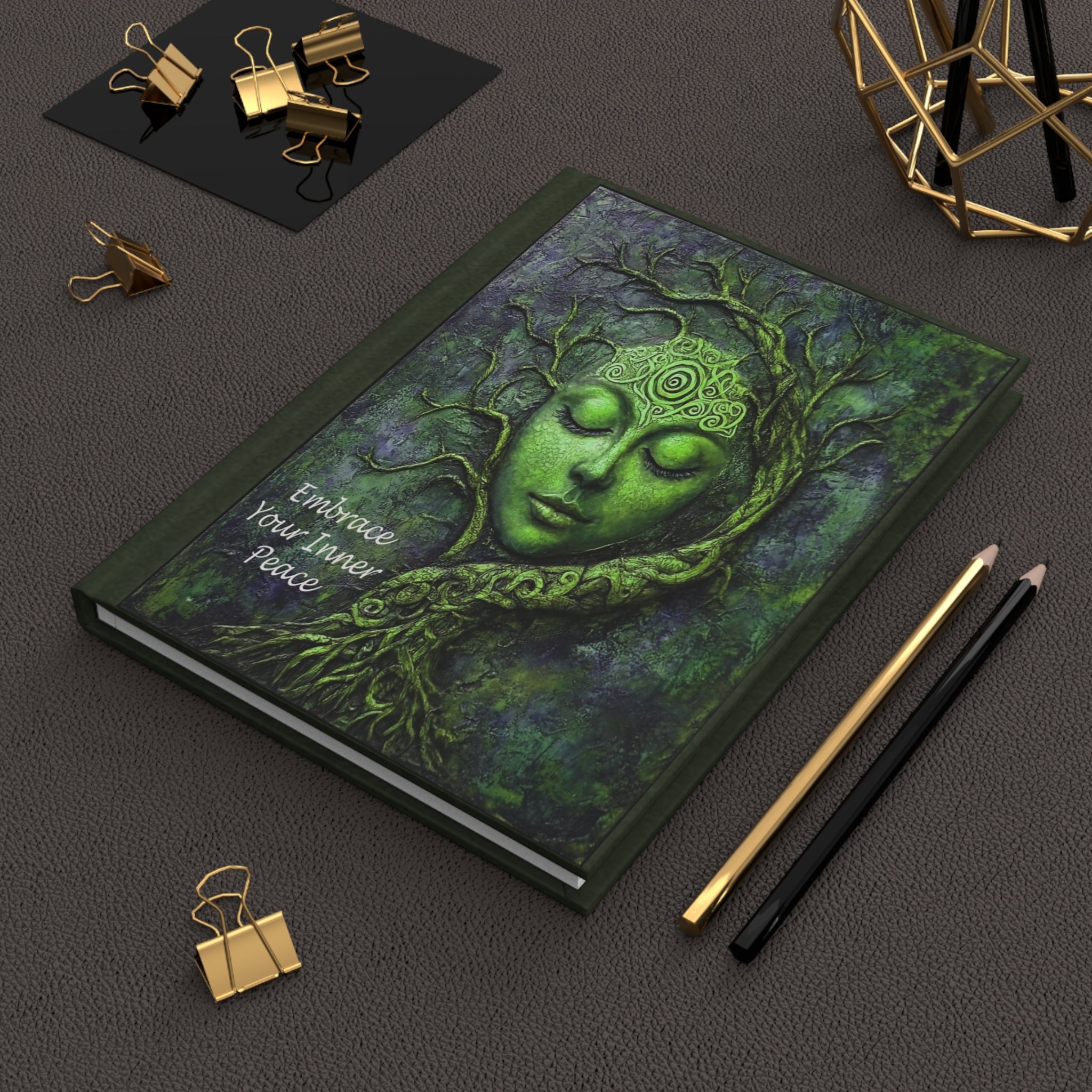 Tree Spirit Face Embrace Your Inner Peace Journal