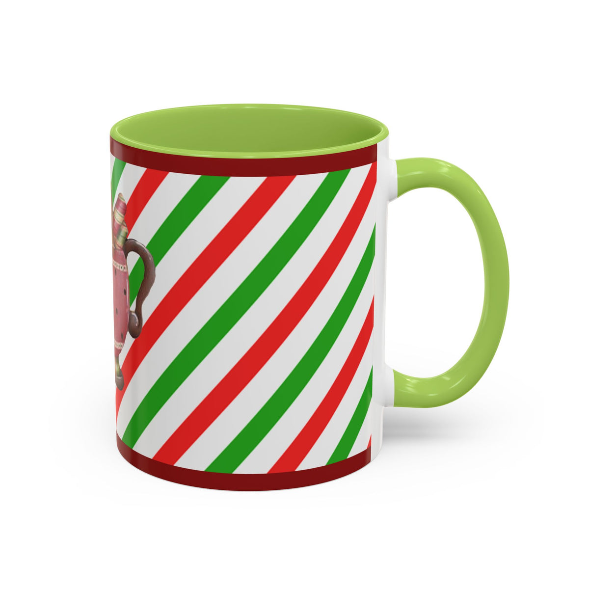 Christmas Gingerbread Mug — Cute Holiday Coffee Cup (11/15oz)