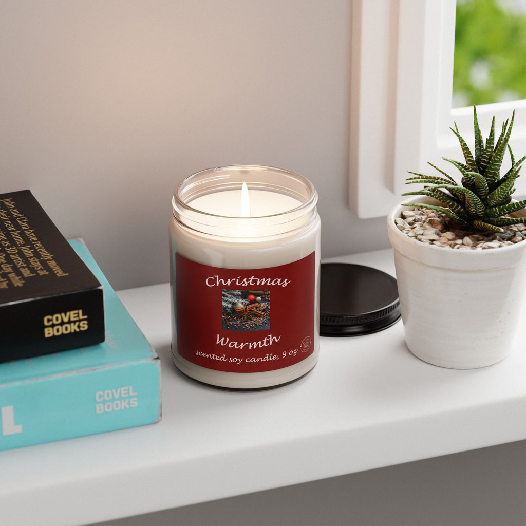 Christmas Warmth Candle | Scented Soy Candle 9oz