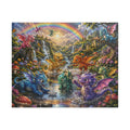 Fantasy Baby Dragons Puzzle — Colorful 252/520/1014-Piece Jigsaw for Kids & Adults