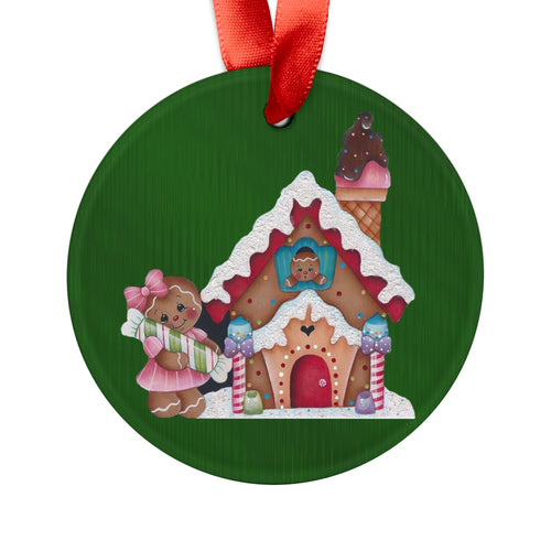 Acrylic Ornament - Gingerbread Workshop