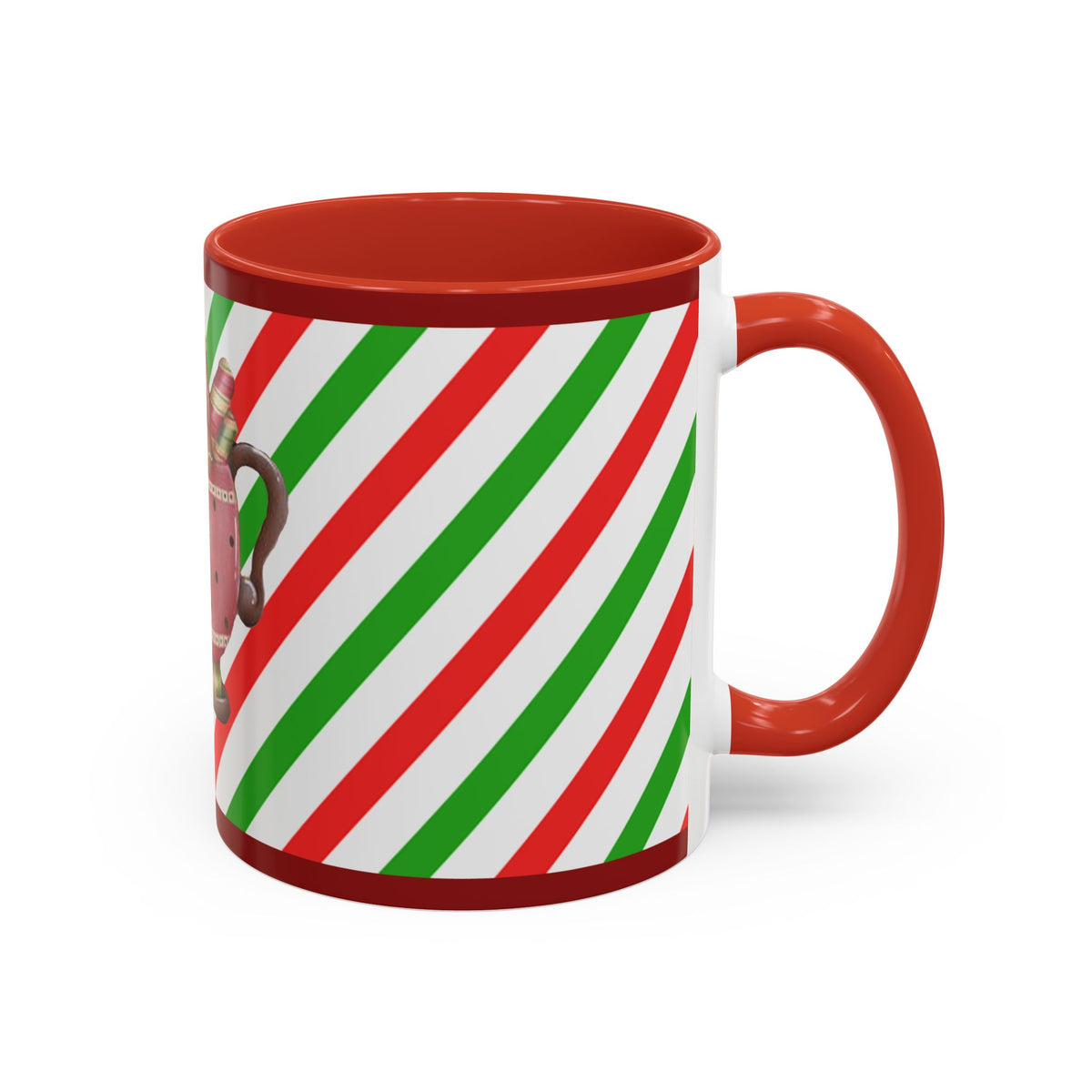 Christmas Gingerbread Mug — Cute Holiday Coffee Cup (11/15oz)