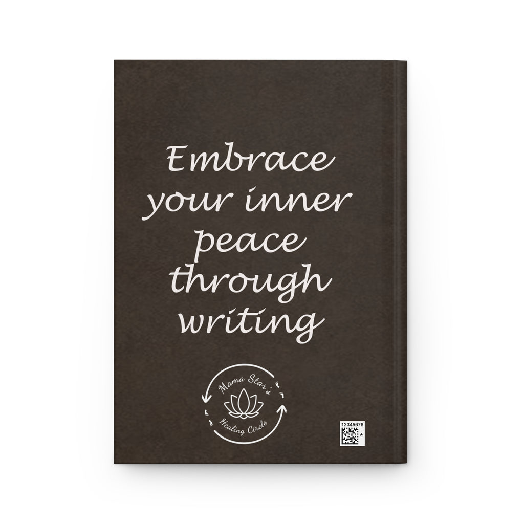 Ancient Clockface Sage Head Hardcover Journal | Inspirational Writing Notebook