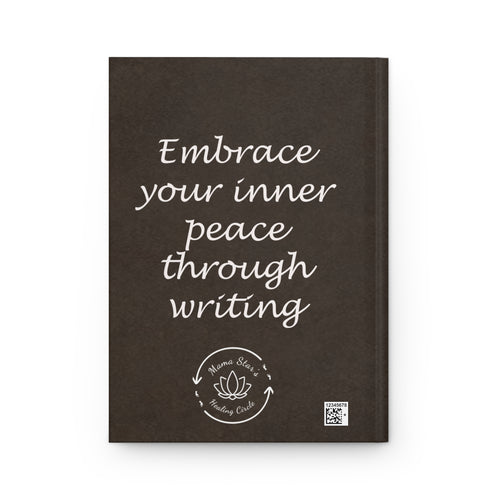 Ancient Clockface Sage Head Hardcover Journal | Inspirational Writing Notebook
