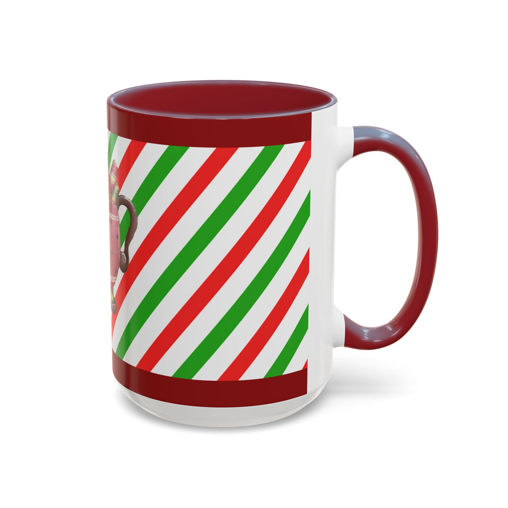 Christmas Gingerbread Mug — Cute Holiday Coffee Cup (11/15oz)
