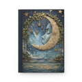 Moonlit Dreams Hardcover Journal — Lined Notebook for Mindfulness & Inner Peace
