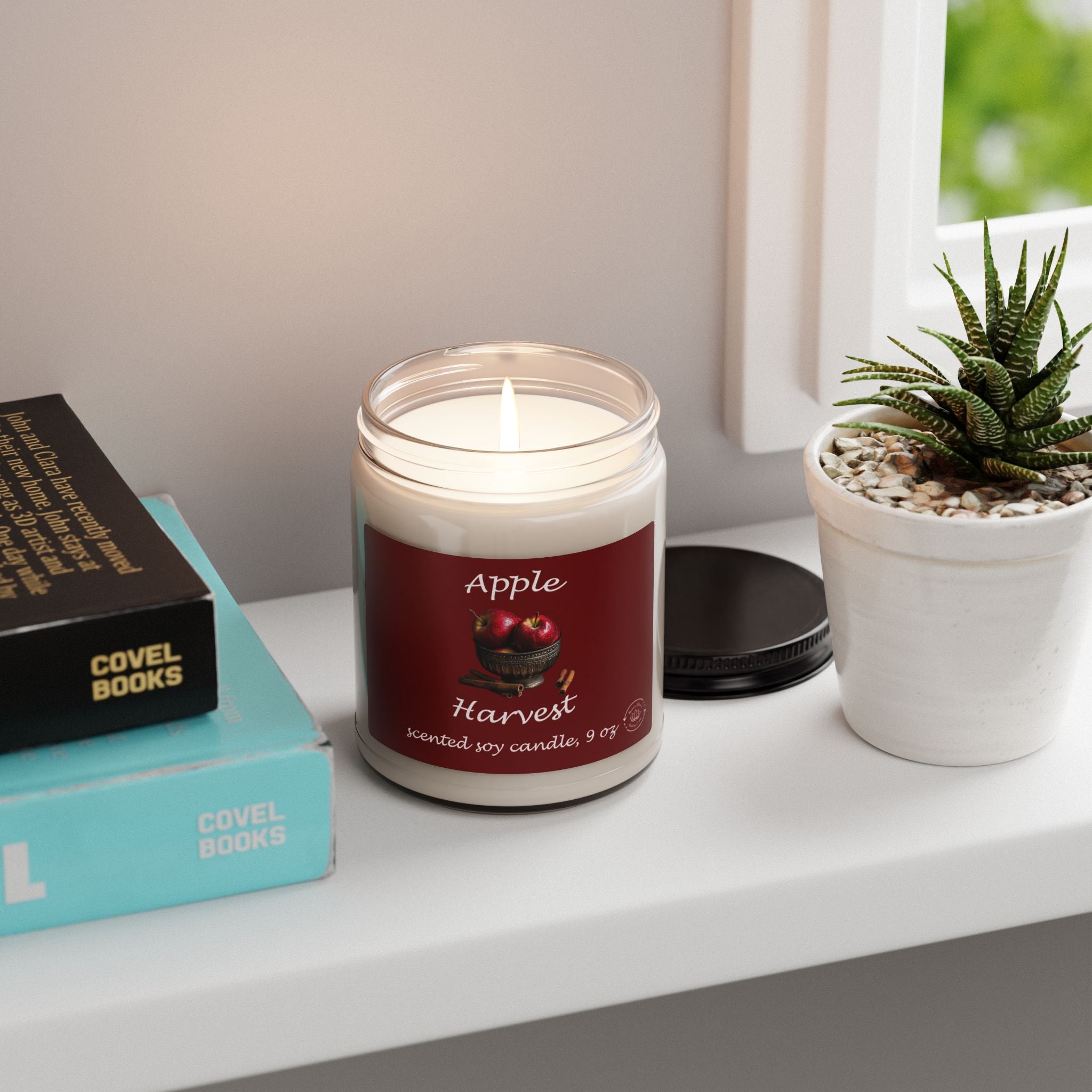 Apple Harvest Candle, 9oz Soy | Autumn Scented Candle