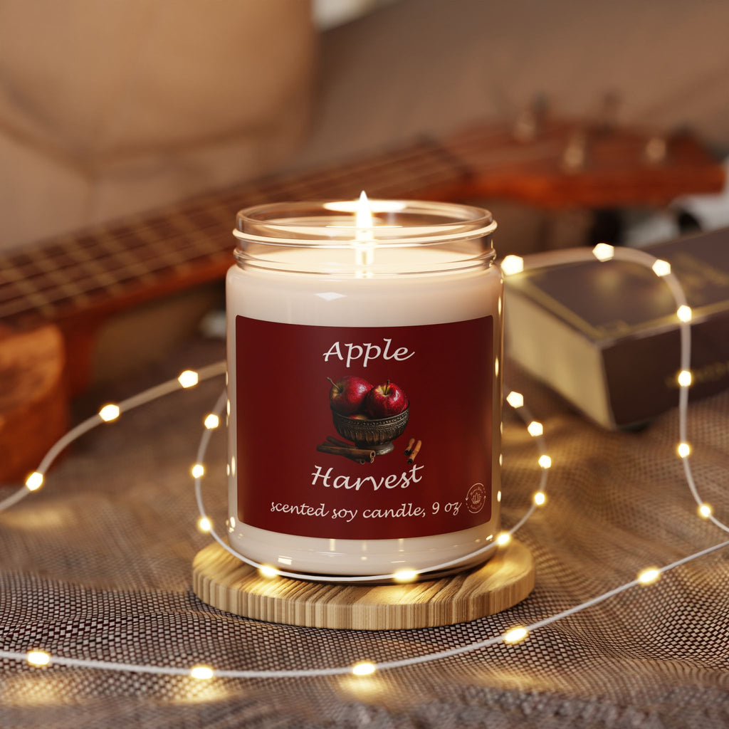 Apple Harvest Candle, 9oz Soy | Autumn Scented Candle