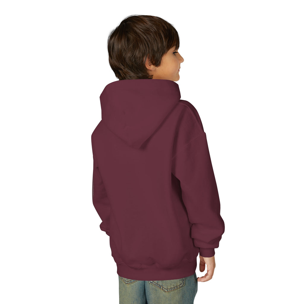 Youth Hoodie — "Be Your Own Kind of Magic" Purple Dragon Kids Pullover