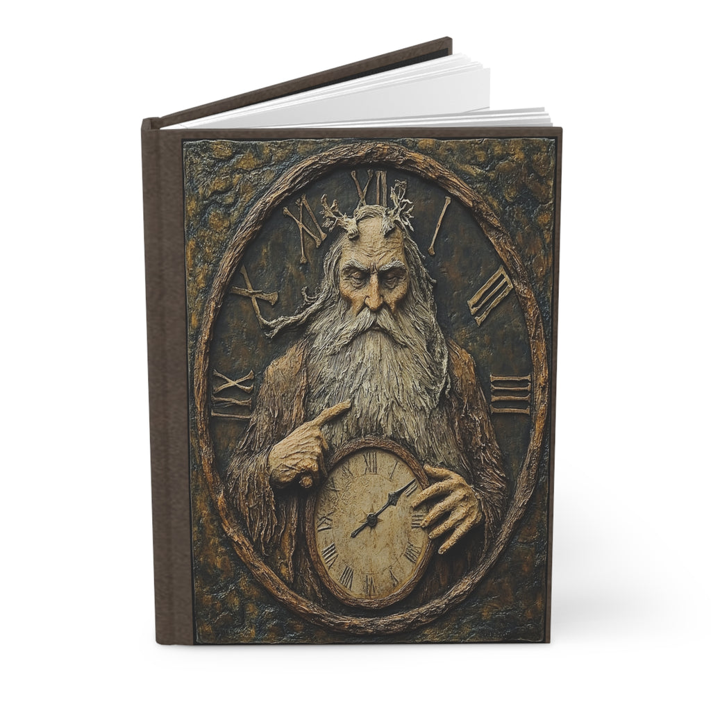 Mythic Timekeeper Journal — Hardcover Lined Notebook